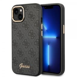 Guess iPhone 14 Kuori 4G Logo Musta