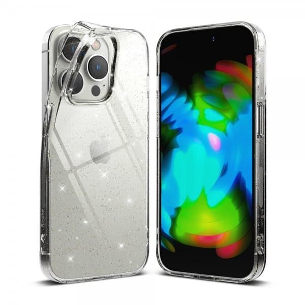 Ringke iPhone 14 Pro Max Skal Air Glitter Clear