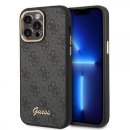 Guess iPhone 14 Pro Skal 4G Logo Svart