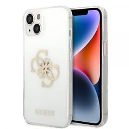 Guess iPhone 14 Plus Deksel Full Glitter Transparent