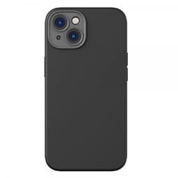 Baseus iPhone 14 Plus Deksel Liquid Silica Gel MagSafe Svart