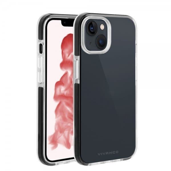Vivanco iPhone 14 Plus Skal Rock Solid Svart Klar