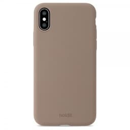 holdit iPhone X/Xs Cover Silikone Mocha Brown