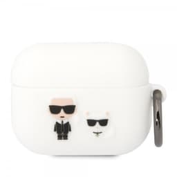 Karl Lagerfeld AirPods Pro Skal 3D Logo Vit