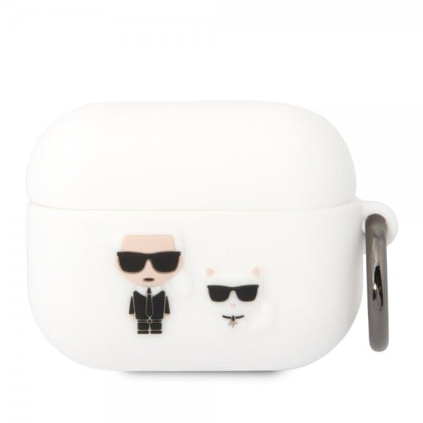 Karl Lagerfeld AirPods Pro Skal 3D Logo Vit