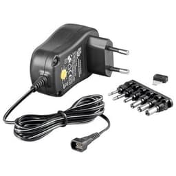 Virtalähde Universaali 3-12V 12W 1,0 A 6 Adaptereilla