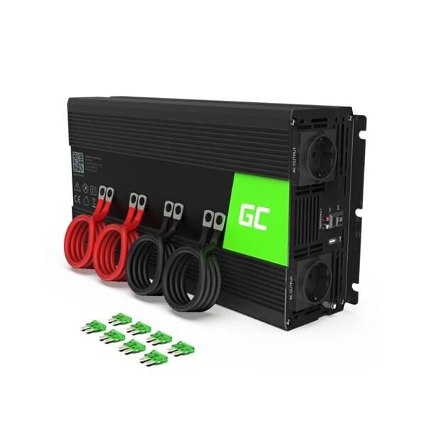Green Cell Voltage Car Inverter 12V till 220V - 3000W/6000W