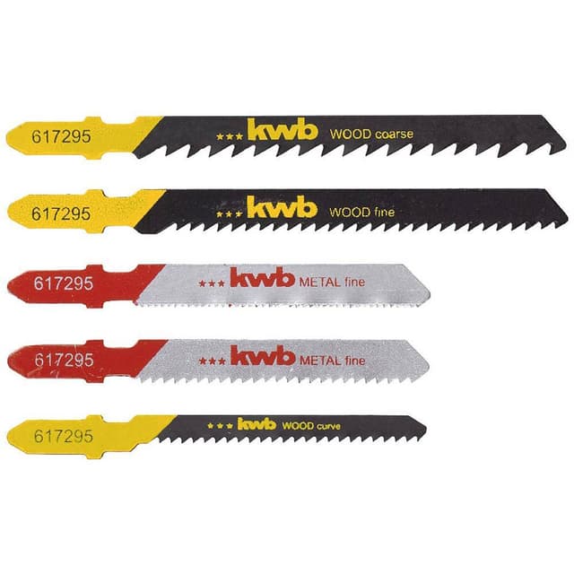 kwb 617295 Sticksågbladset för trä och metall 5 st