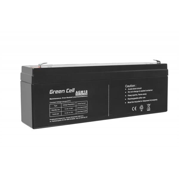 Green Cell AGM VRLA 12V 2.3Ah