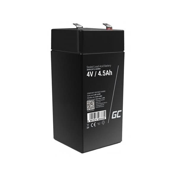 Green Cell Batteri AGM VRLA 4V 4.5Ah