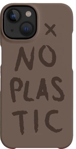 A Good Company No Plastic cover til iPhone 14 (brun)