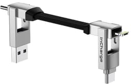 Rolling Square InCharge 6 multiportkabel (hvit)