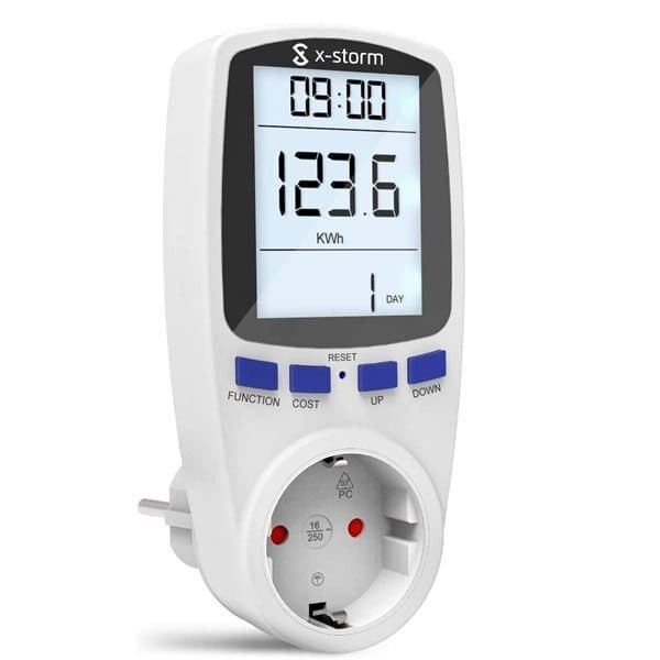 Strømmåler vegguttak / LCD Energimåler for strømmåling - Elkjøp