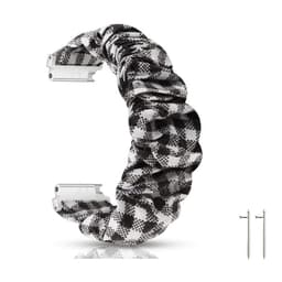 Klokkearmbånd i Scrunchie-stil Flerfarget 20 mm Samsung Galaxy Watch 42/41mm, Huawei Watch 2/GT2 42mm, Garmin Vivomove HR/Forerunner 245