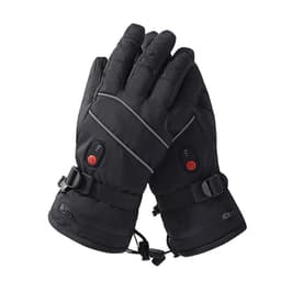 Genopladelige opvarmede handsker Sort L