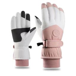 Skidhandskar med touch damstorlek Rosa