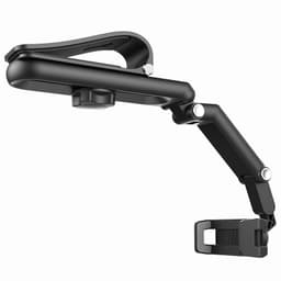 Mobilholder for bilsolskjerm 360° dreibar Svart