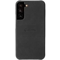 Leather Cover Galaxy S22 Svart