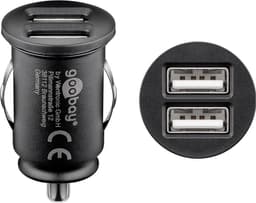 Goobay Dobbel USB-billader (2xUSB)