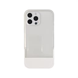 Kickstand mobildeksel Hvit iPhone 12 Pro Max