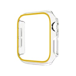 Lysende etui med skjermbeskytter Gul Apple Watch Series 7/8