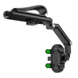 Mobilholder for bilsolskjerm 360° dreibar Grønn