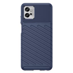 SKALO Motorola Moto G32 4G Armor Thunder Suojakuori - Sininen