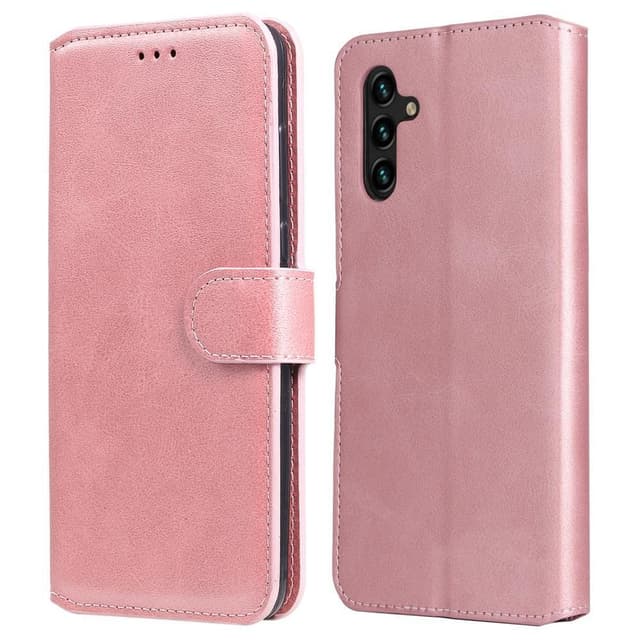 SKALO Samsung A04s 4G Klassiskt Plånboksfodral - Roséguld