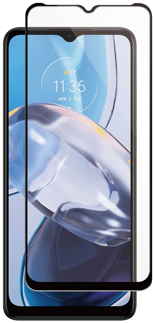 Panzer Full-Fit skærmbeskytter til Motorola Moto E22/E22i