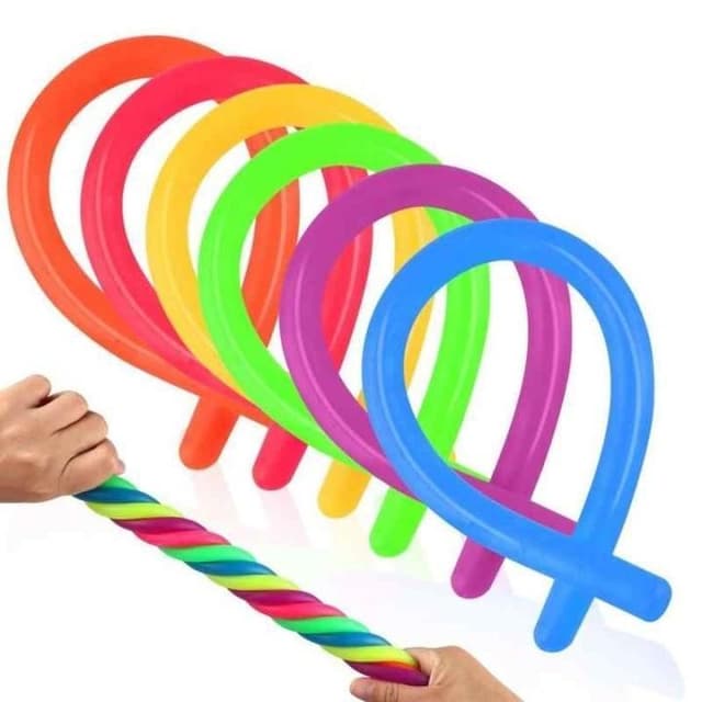 Elastiskt fidget rope 18cm, 6stk
