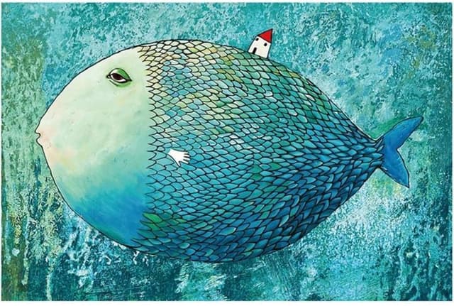 Pussel 1000 bitar ""Fisk""