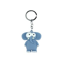 Nyckelring med söt elefant Flerfärgad