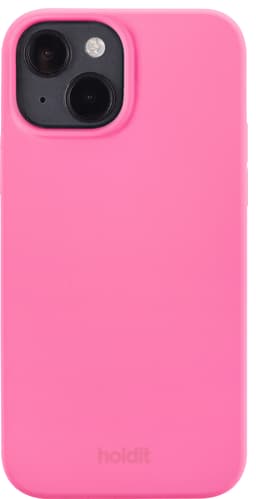Holdit Silicone iPhone 14/13 deksel (rosa)
