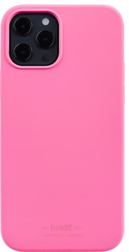 Holdit Silicone iPhone 12/12 Pro deksel (rosa)