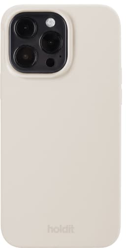 holdit iPhone 14 Pro Max Skal Silikon Light Beige
