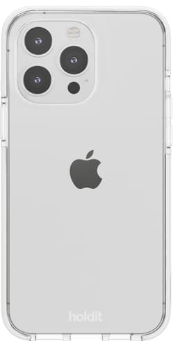 holdit iPhone 14 Pro Deksel Seethru White