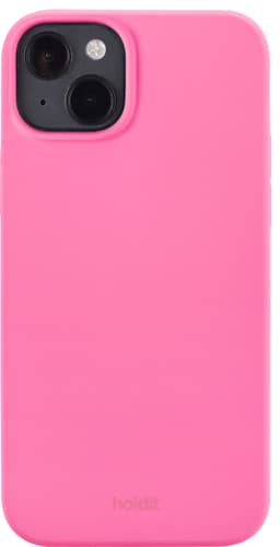 holdit iPhone 14 Plus Skal Silikon Bright Pink