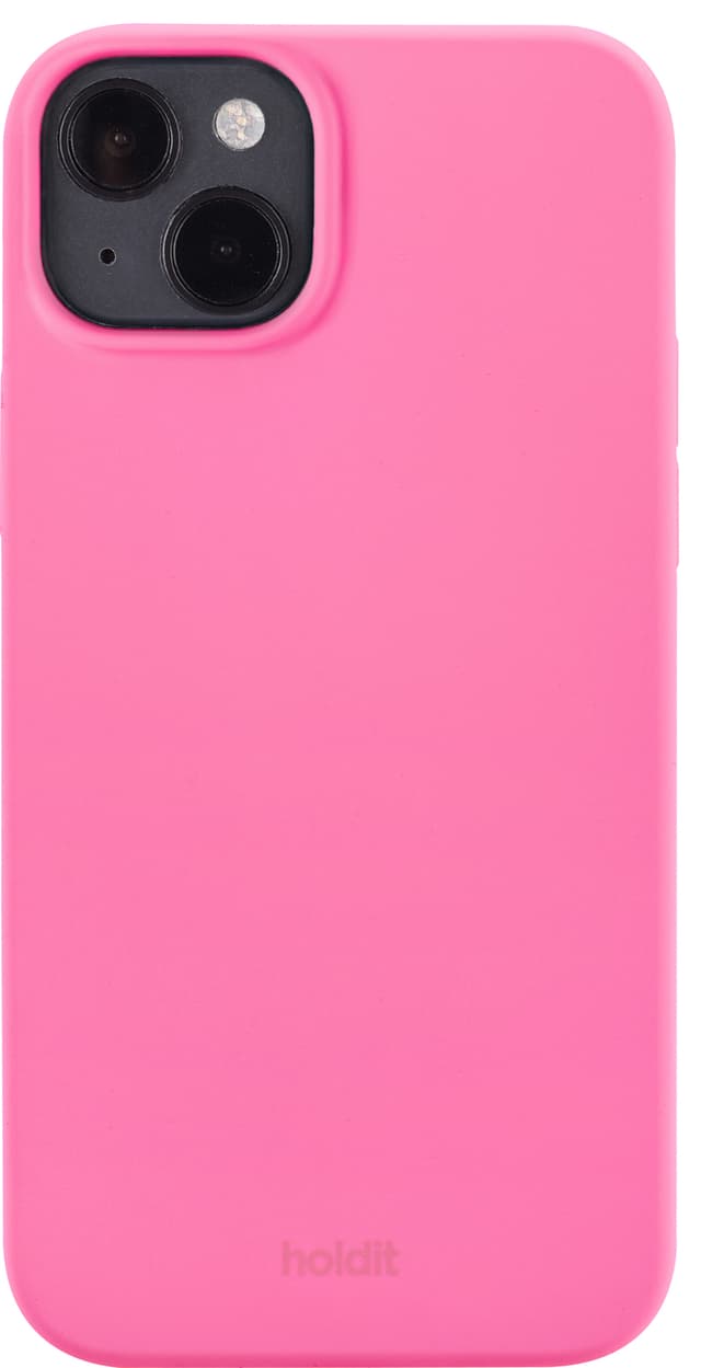 holdit iPhone 14 Plus Skal Silikon Bright Pink