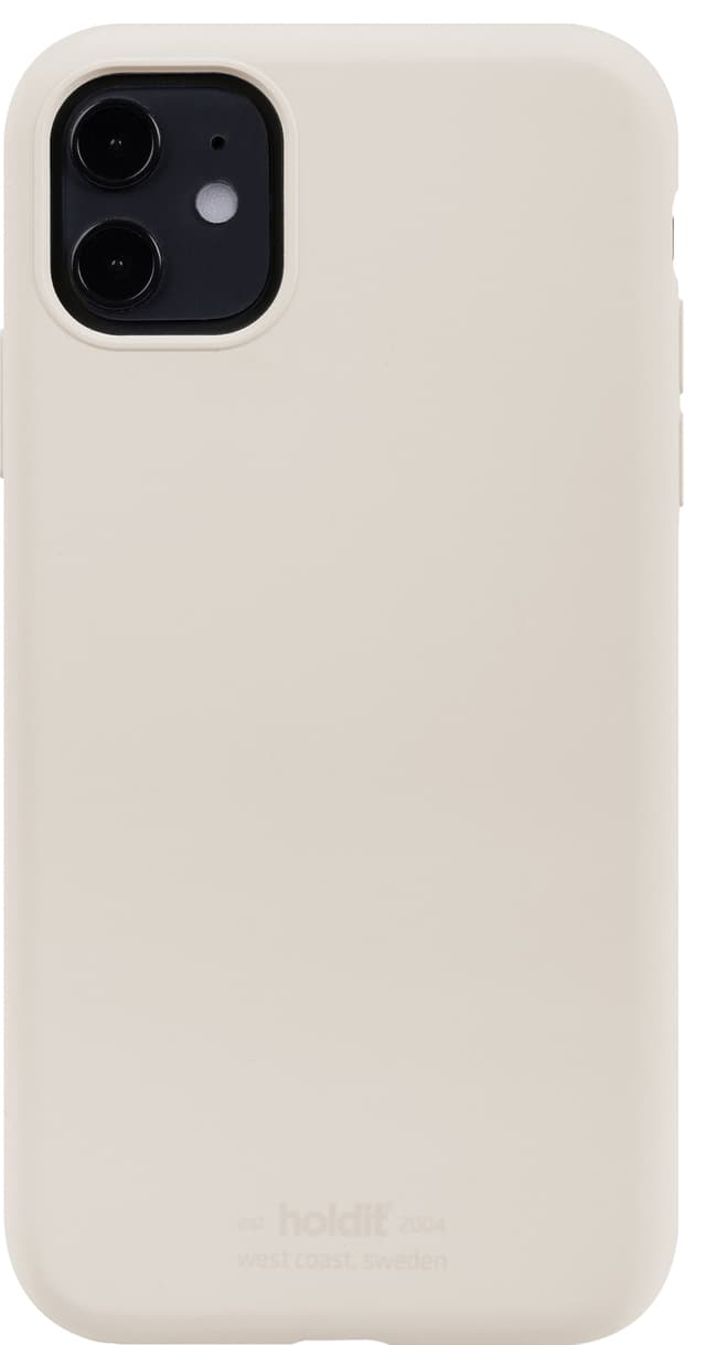 iPhone 11 Kuori Silikonii Light Beige