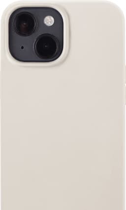 Holdit Silicone iPhone 14/13 deksel (beige)