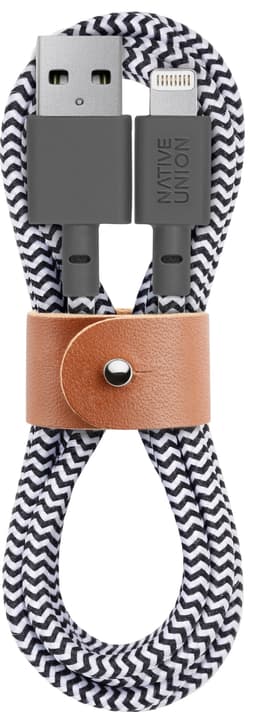 Native Union Belt USB-A til Lightning-kabel (zebra)