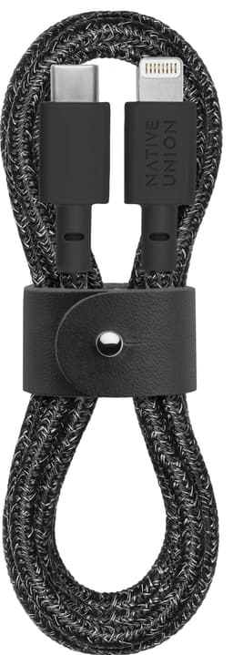 Native Union Belt USB-C til Lightning-kabel (sort)