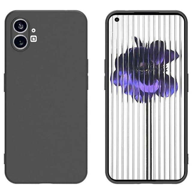 Silikondeksel Nothing Phone (1)- Sort