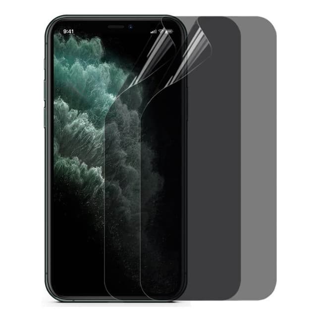 2-pak Privacy Skjermbeskytter 3D Soft HydroGel Apple iPhone 11 Pro