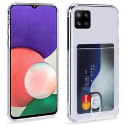 Silikone cover med kortslot Samsung Galaxy A22 5G