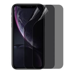 2-pak Privacy 3D Soft HydroGel skærmbeskytter Apple iPhone XR