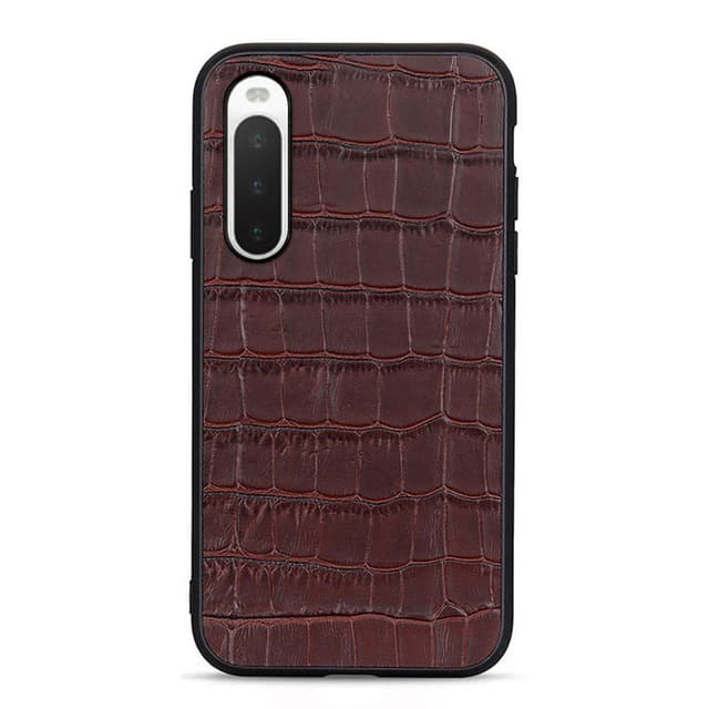 Krokotiilinahkainen kuori Sony Xperia 5 IV - Ruskea