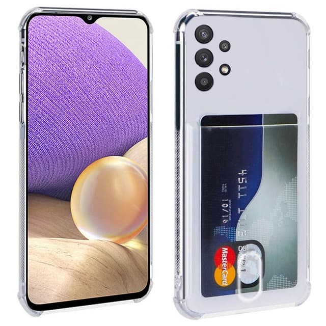 Silikone cover med kortslot Samsung Galaxy A32 5G