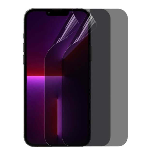 2-pack Privacy skärmskydd 3D Soft HydroGel Apple iPhone 13