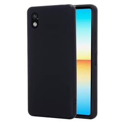 Liquid silikondeksel Sony Xperia Ace 3 - Svart